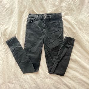 bdg black high rise twig jeans in 25w